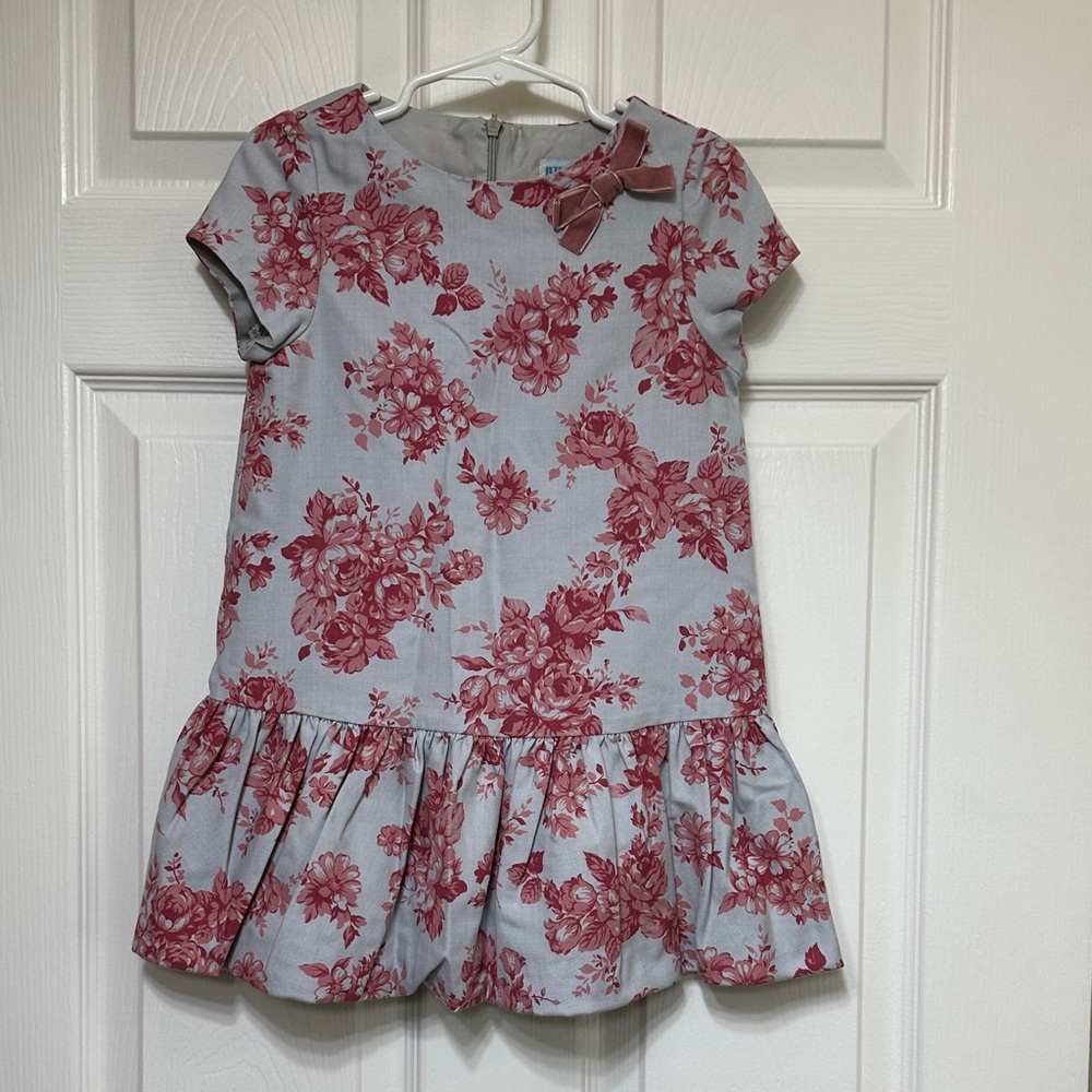 Luli & Me Floral Dress, size 3t